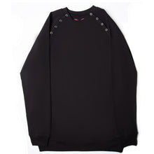 Load image into Gallery viewer, French Terry Sweatshirt in Black